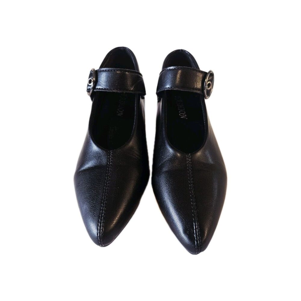 Black High Heel Pumps Party Cocktail Shoes Size 8